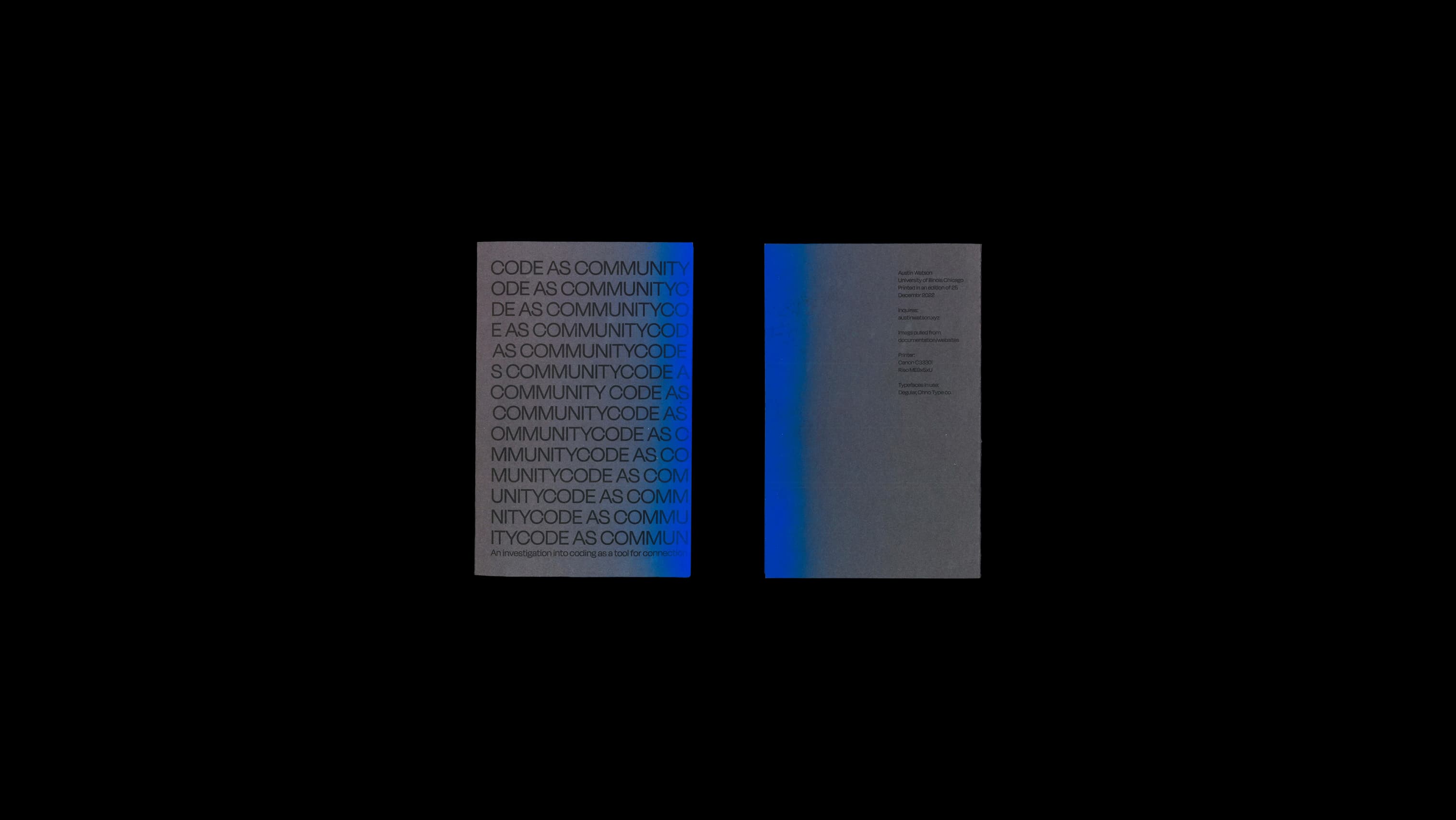 Code as Community — 1